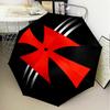 1PC Vasco Football Club Printed Umbrella Folding Umbrella, Automatic Umbrella 8-Frame for Travel, Camping Fan Gifts Christmas Gifts