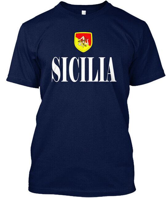 Sicily Italy Sicilian Flag - Sicilia Tee T-Shirt Size S-4XL S