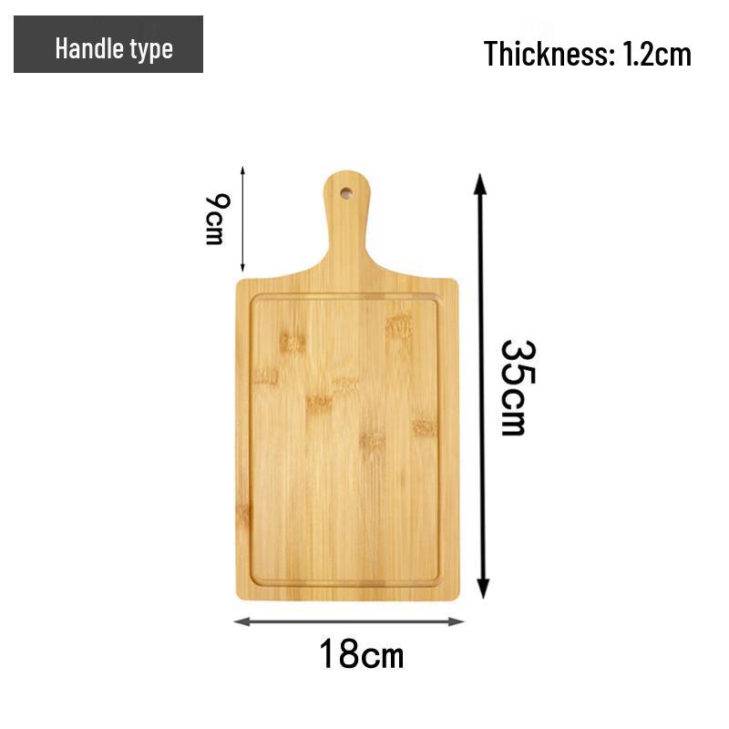 

ZISIZ Bamboo Wood Pizza & Bread Serving Board Set