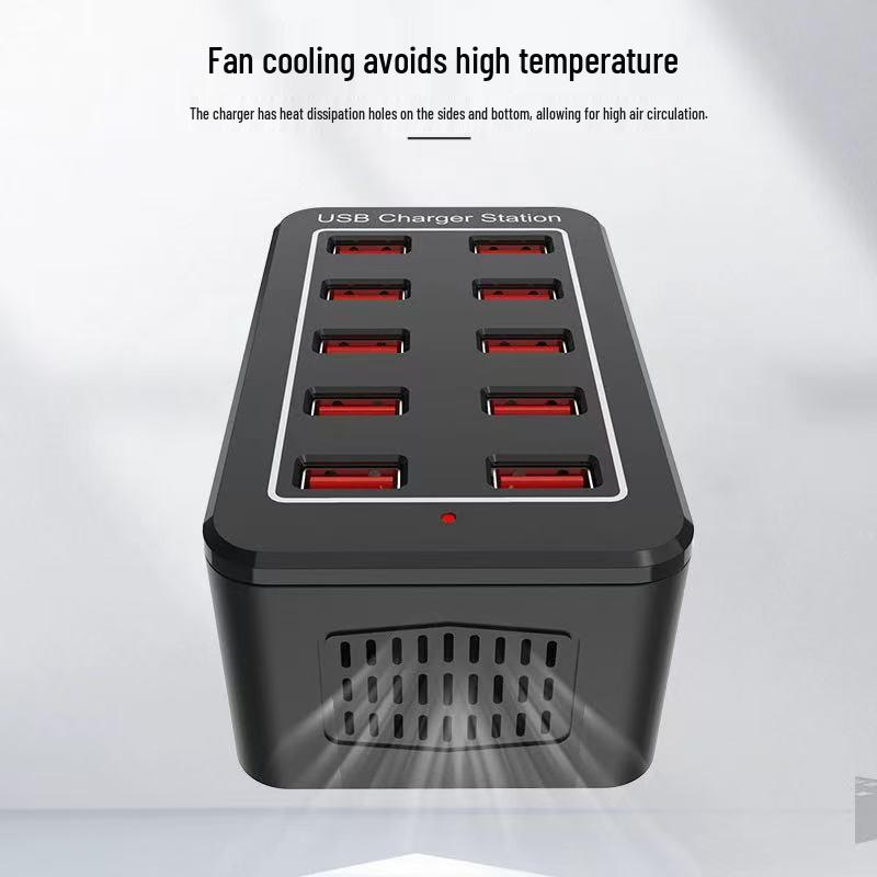 High-Power USB Multi-Port Charging Station: 10, 15, 20, 25, 30, 40-Ports for Mobile Devices