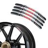GMRT3 Auto Radaufkleber 13-19 Zoll Universal für Suzuki Motorrad Reifenmodifikation Wasserdicht Tropfkleber Dekorationsaufkleber