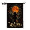 Decorative Pieces for Front Wall Stacked Pumpkin Garden Flag, Burlap Look Fall Outdoor Decor, Accents Indoor Double Sided Holiday Yard Banner,