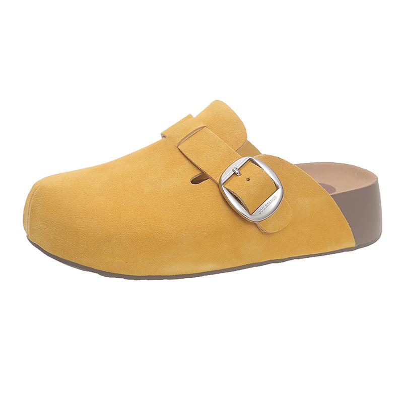 Fashion Women's Platform Mules Flats Slippers Casual Walking Sandals Luxury Designer Trendy Flip Flops for Female Slippers