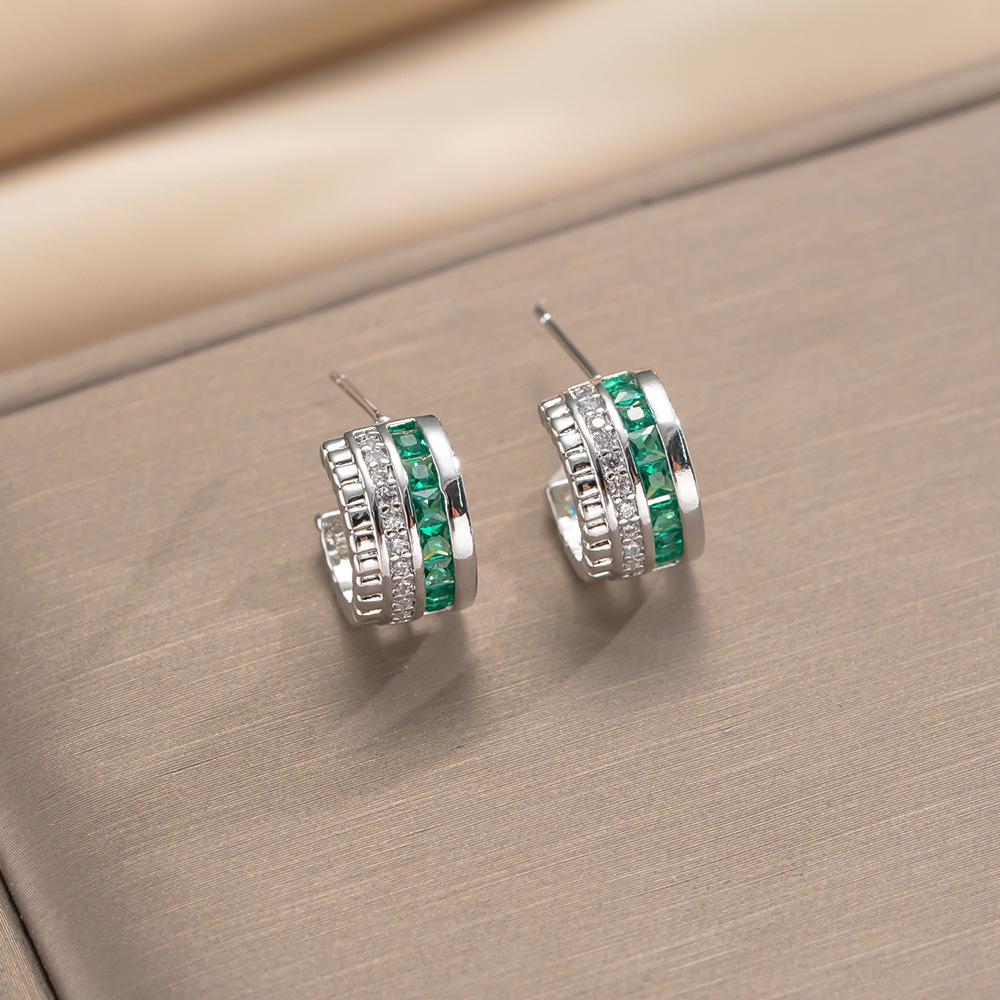 Set of Slim Waist Titanium Steel Women's Necklace - Inlaid Light Luxury Versatile Choker