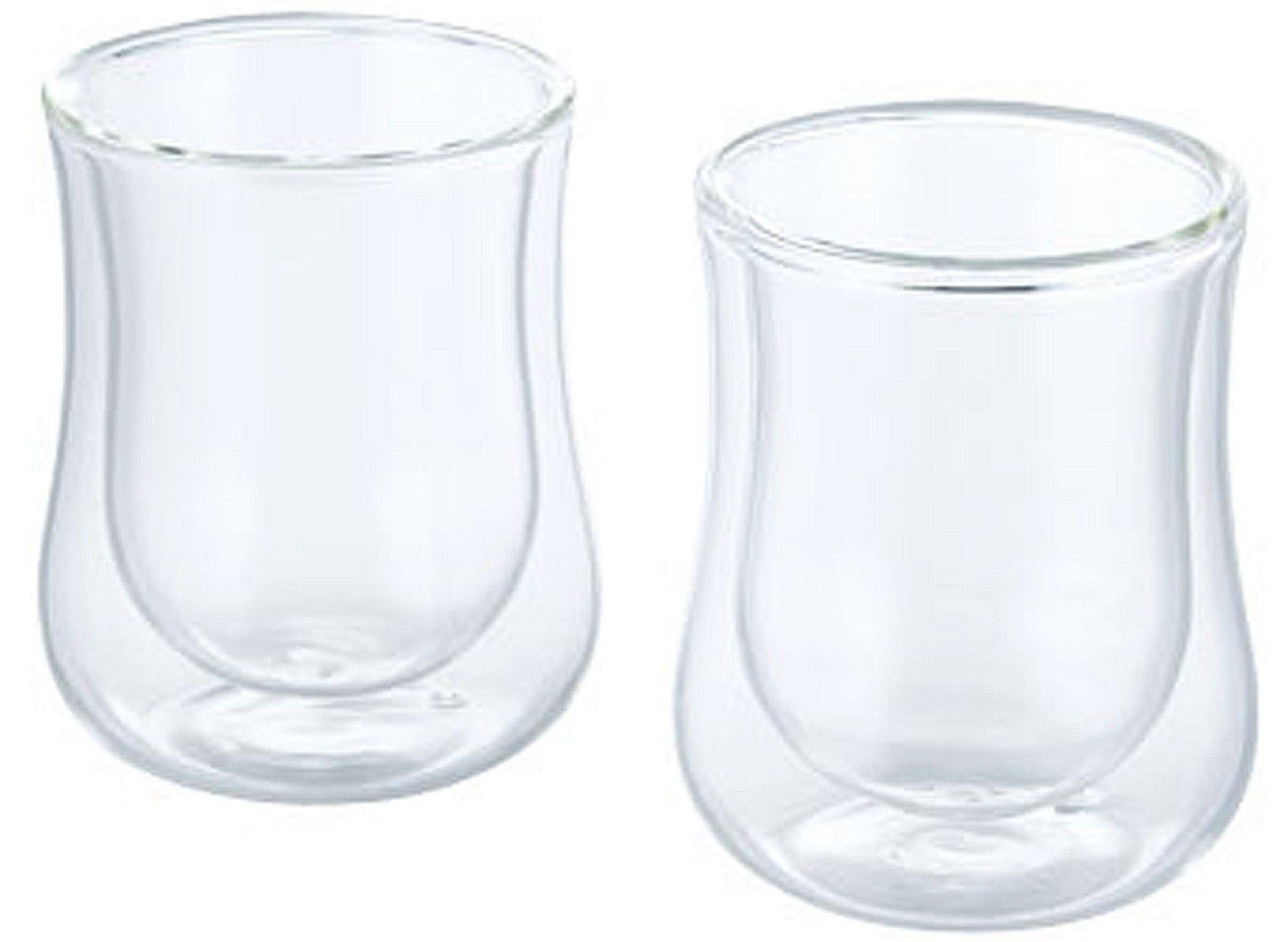 

Sato Metal Industry SALUS Double Glass Cup, 2 Pieces