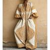 2026 Bohemian Jumpsuit With Pockets Loose Wide Leg Romper Women Streetwear