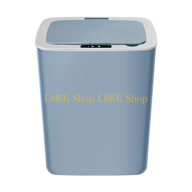 L8RE Induction Trash Can Automatic Intelligent Dustbin Electric Touch Trash Bin for Kitchen Bathroom Garbage