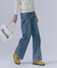 Chase Cult Women'S Brushed Wide Denim Pants-Cfrg2371C0N