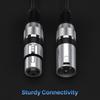 3Pin XLR Stable Connection Cable Male to Female Plug Radio Cable Shielded Suitable For Mixers Microphone Amplifier