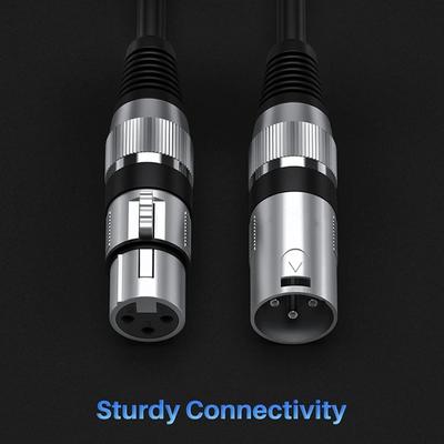 Cable Male To Female Radio Output and Input Apply KTV Microphone Home Theater Stage Speakers XLR Stable Connection