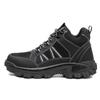 Safety Shoes Men With Steel Toe Cap Anti-smash Men Work Shoes Sneakers Light Puncture-Proof Indestructible Dropshipping  Shoes