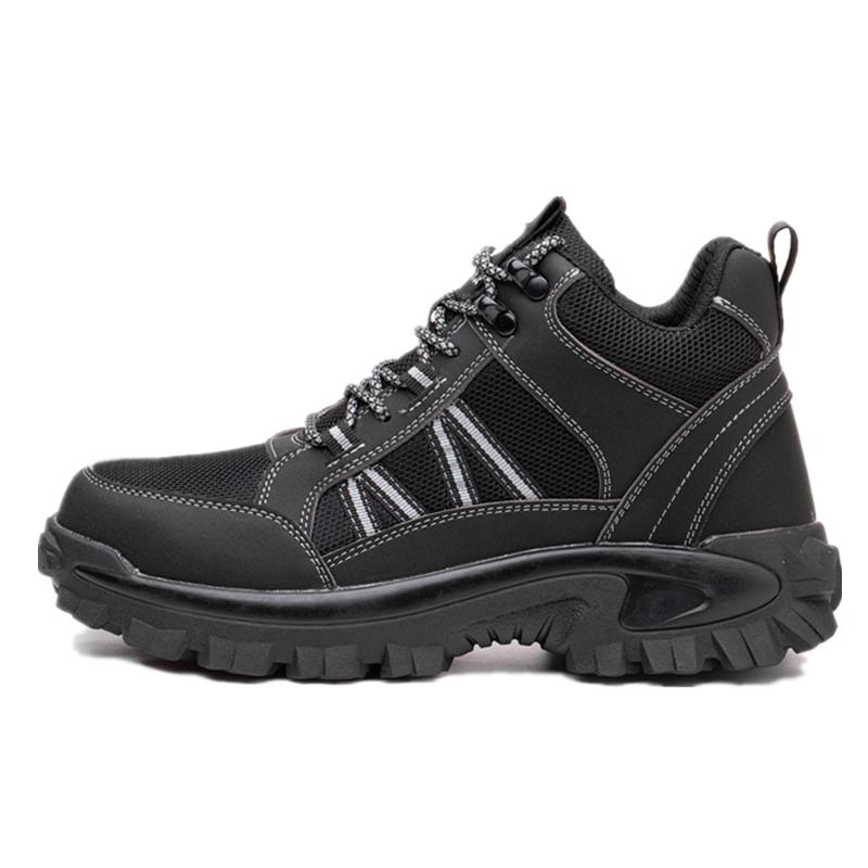 Safety Shoes Men With Steel Toe Cap Anti-smash Men Work Shoes Sneakers Light Puncture-Proof Indestructible Dropshipping  Shoes