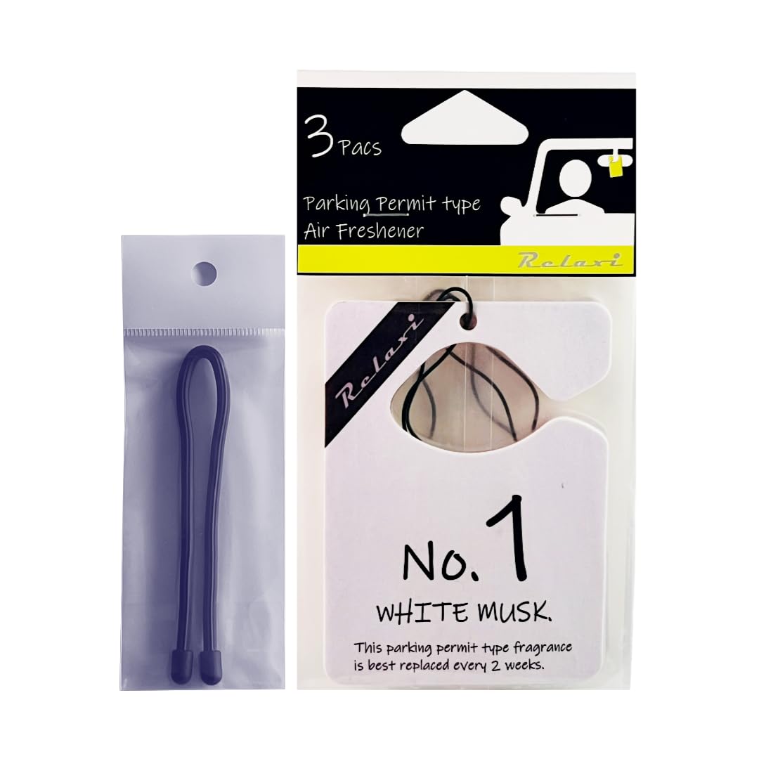 

Подвеска для автомобиля Relaxi с крючком-зеркалом (Гибкая лента) 3 шт. Автомобиль Автомобиль, Парковочный пропуск белый