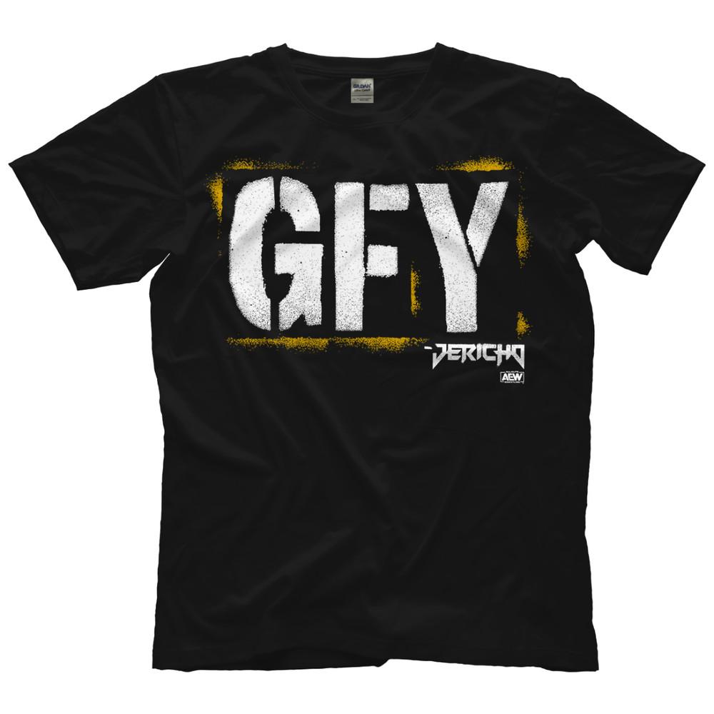 Chris Jericho  GFY AEW Official TShirt Unisex T-Shirt XXXL