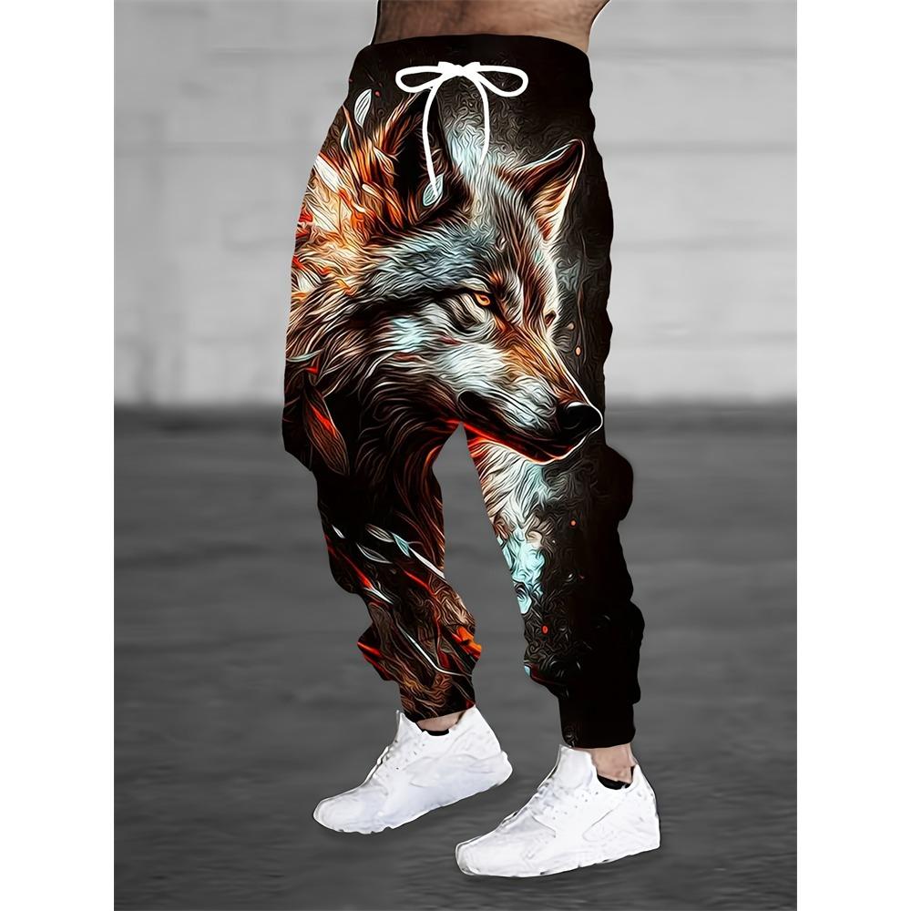 New Men's Sports Pants Fashionable And Versatile Loose-fitting Sports Pants Spring And Autumn Casual Retro-style Sports Pants