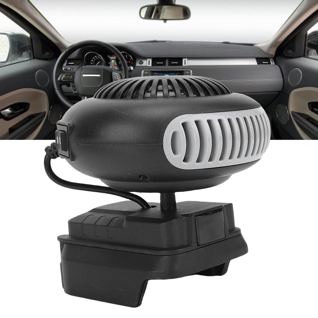 Kabelloser Heizlüfter 170W 2 Stufen Schnelles Aufheizen Entnebeln Enteisen Batteriebetriebener Heizlüfter für Zuhause Auto Baustelle