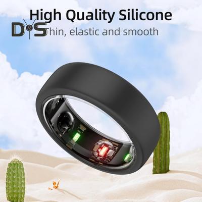 Protective Case Anti-Scratch Silicone Ring Cover Shockproof Easy To Install Smart Ring Protective Cover for Oura Ring