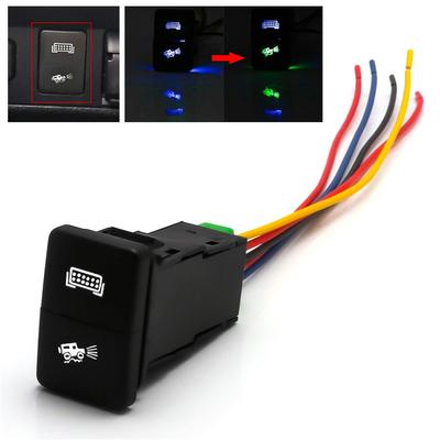 Neuer LED Doppel-Druckschalter mit Pigtail für Toyota Light Bar Nebelscheinwerfer Scheinwerfer