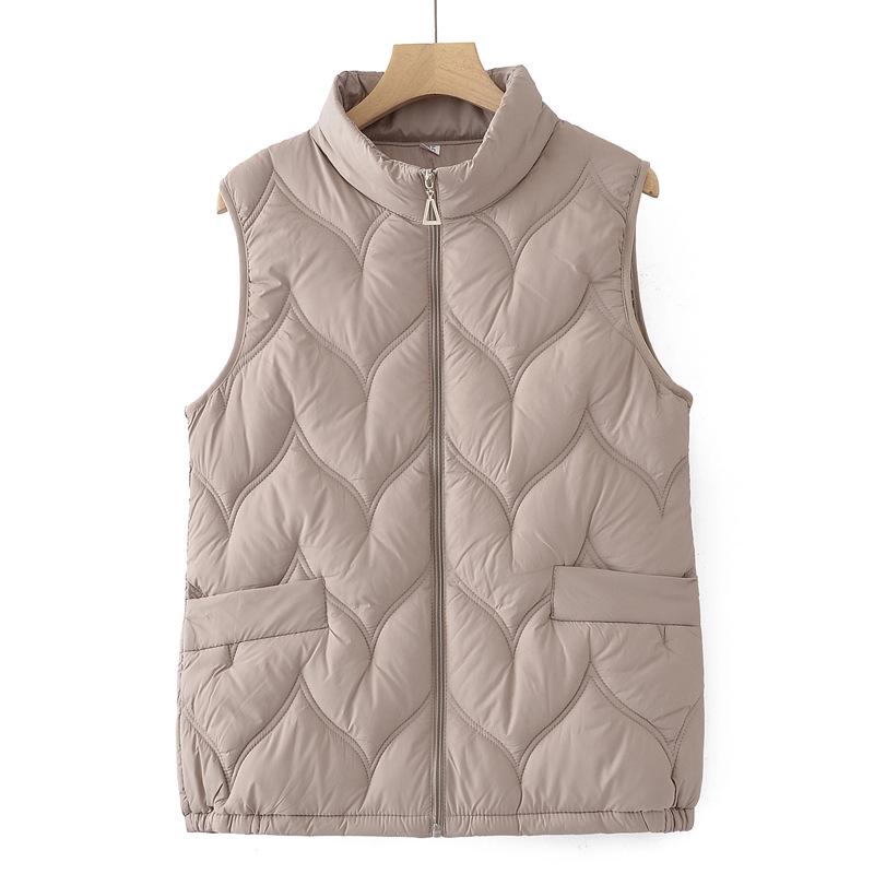 

Women s Winter Down Cotton Vest for Middle-Aged and Elderly Mothers 3XL (100-120 jin)