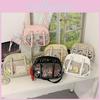 Pu Cartoon Chiikawa Doubles Shoulder Bags Girls Clear Backpack Colors Multi