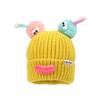 Sausage Mouth Knitting Hat Cartoon Plush Doll Decor Warm Cozy Plush Doll Hat Cold Weather Winter Headwear