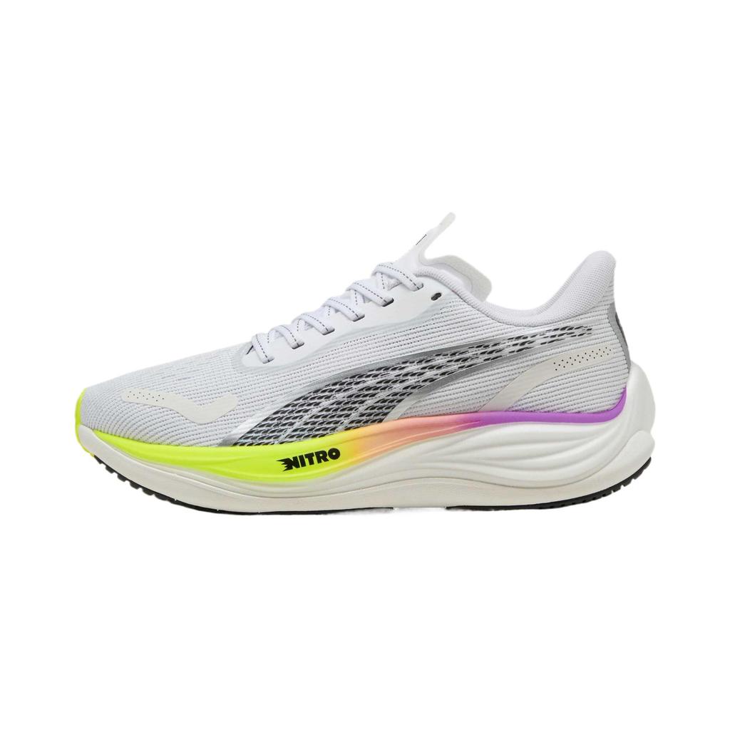 Puma Velocity Nitro 3 White Pure Magenta Women Sneakers 377749-18