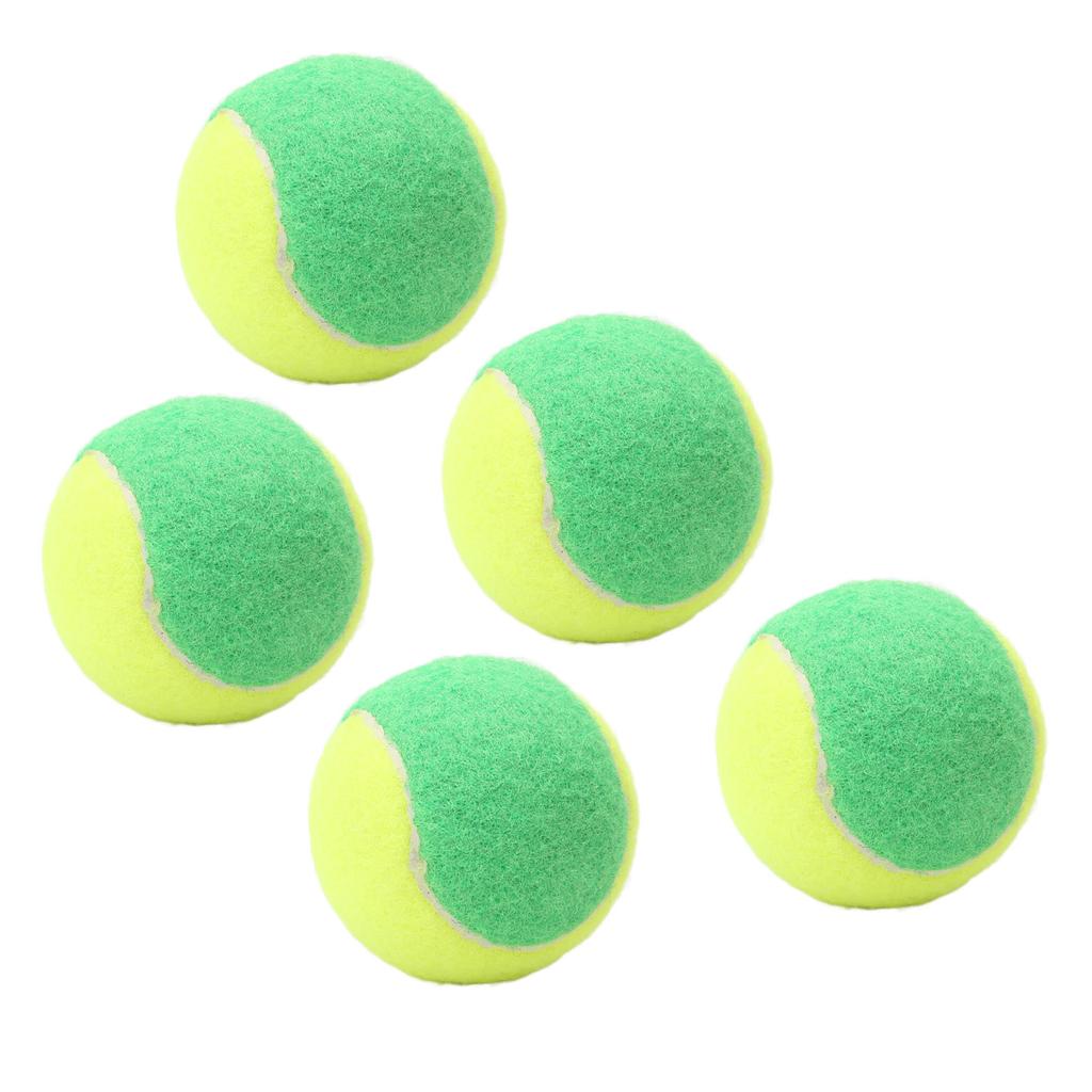 5 STÜCK 6cm Gummi Tennisbälle Elastischer Squashball Stressabbau Bälle für Training Unterhaltung