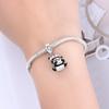 Copper Cute Panda Animals Beads Original Pendants Bracelet Charm Jewelry Party Diy Trendy Gifts