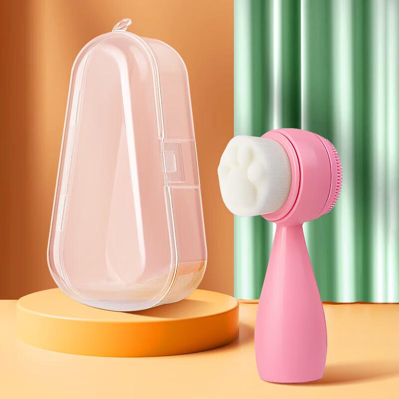 Creative Art Двусторонняя силиконовая щетка для очищения лица