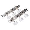 1 Pair Guitar Tuning Pegs Guitar Repairing Component Suitable for Acoustic and Electric Guitars with Metal Construction
