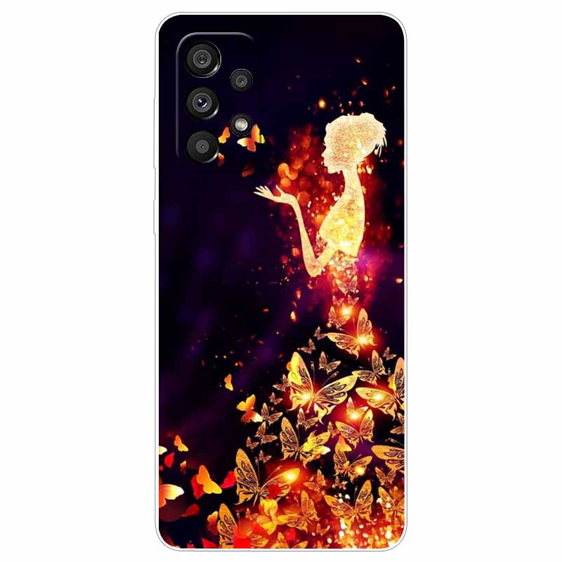 For Samsung A33 5G Case 2022 TPU Soft Printing Clear Slim Silicone Coque Cover for Samsung GalaxyA33 5G Cases Para Shell A 33 5G