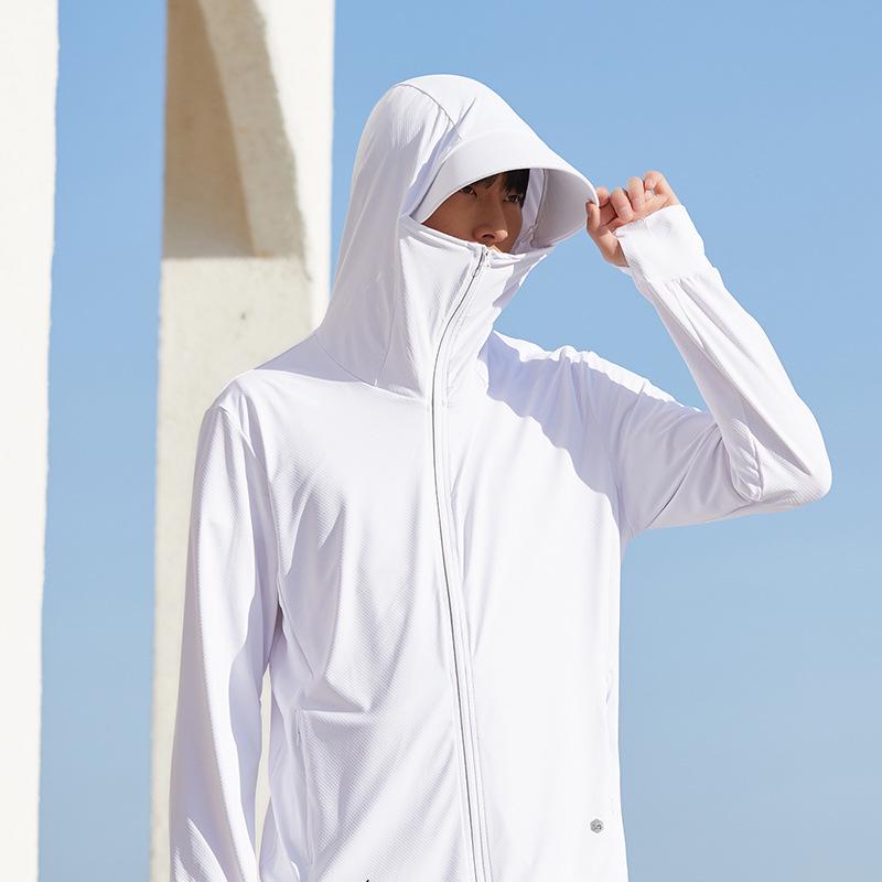UPF 50+ Unisex Buz İpeği Güneş Korumalı Balıkçı Ceketi - Yaz İçin Hafif, Nefes Alabilen ve UV Korumalı