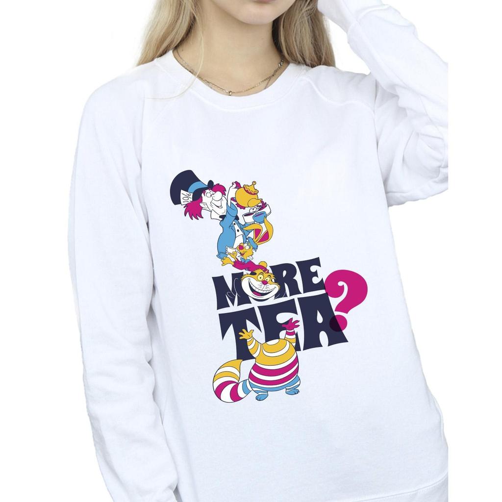 Disney Womens/Ladies Alice In Wonderland More Tea Sweatshirt
