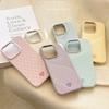 Simple and Applicable Apple 17 Mobile Phone Case Iphone16 Contrasting Color Polka Dot 15promax14 All-inclusive 13 Fresh