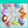 Cute Bean-eyed Plush Animal Zoo Keychains Elephant Koala Panda Lion And More!