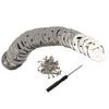 22 Pcs 1.6 Inches Bottle Opener Insert Silvery Beer Bottle Opener Circular Beer Bottle Opener  Beer