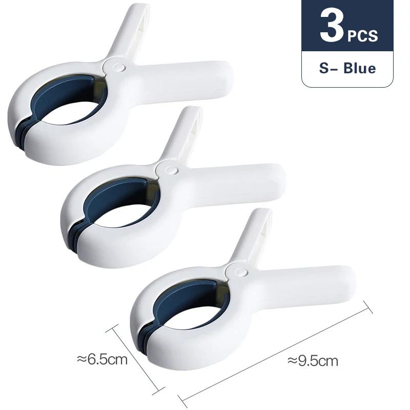 Large Beach Towel Clips Plastic Strong Windproof Clothes Pegs Quilt Hanging Clip Reusable Non-slip Fixed Drying Clothespin