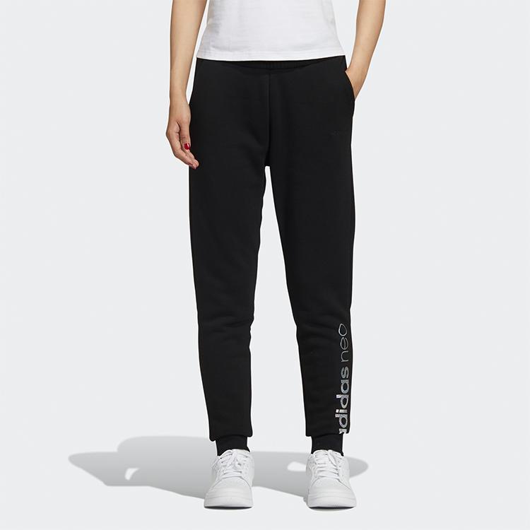 Adidas Neo Tapered Joggers Women Bottoms Black GK8778