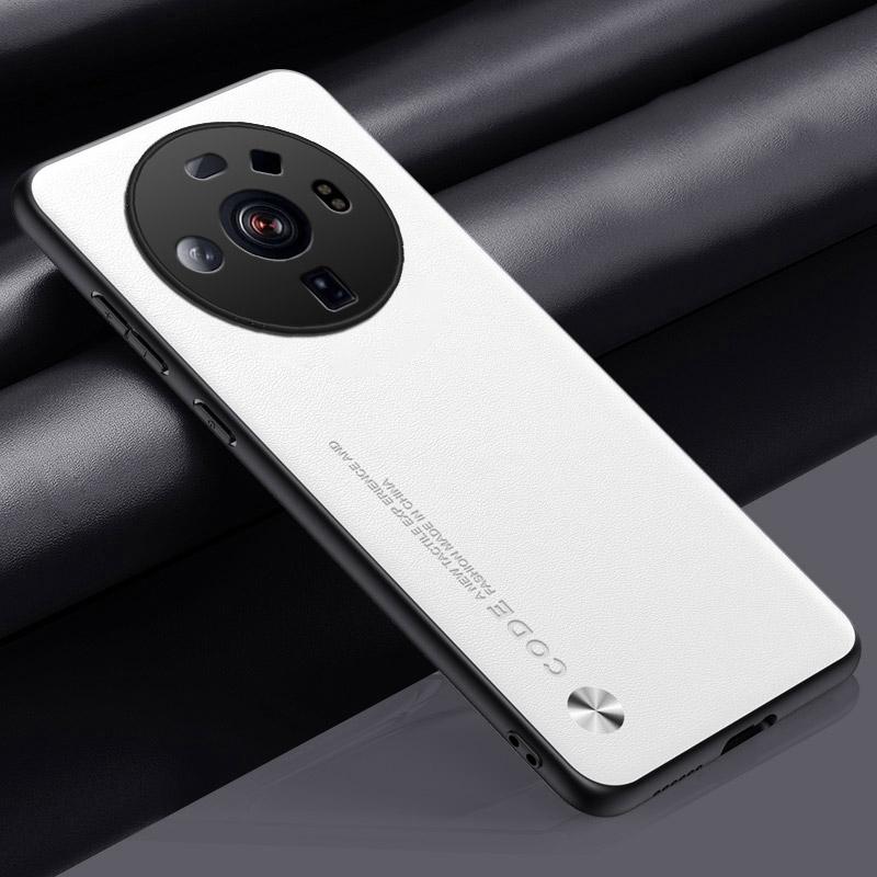 Luxus-PU-Lederhülle für Xiaomi Mi 12S Ultra 5G Rückabdeckung Silikon Stoßfest Vollschutz Handyhülle für Xiaomi 12S Ultra