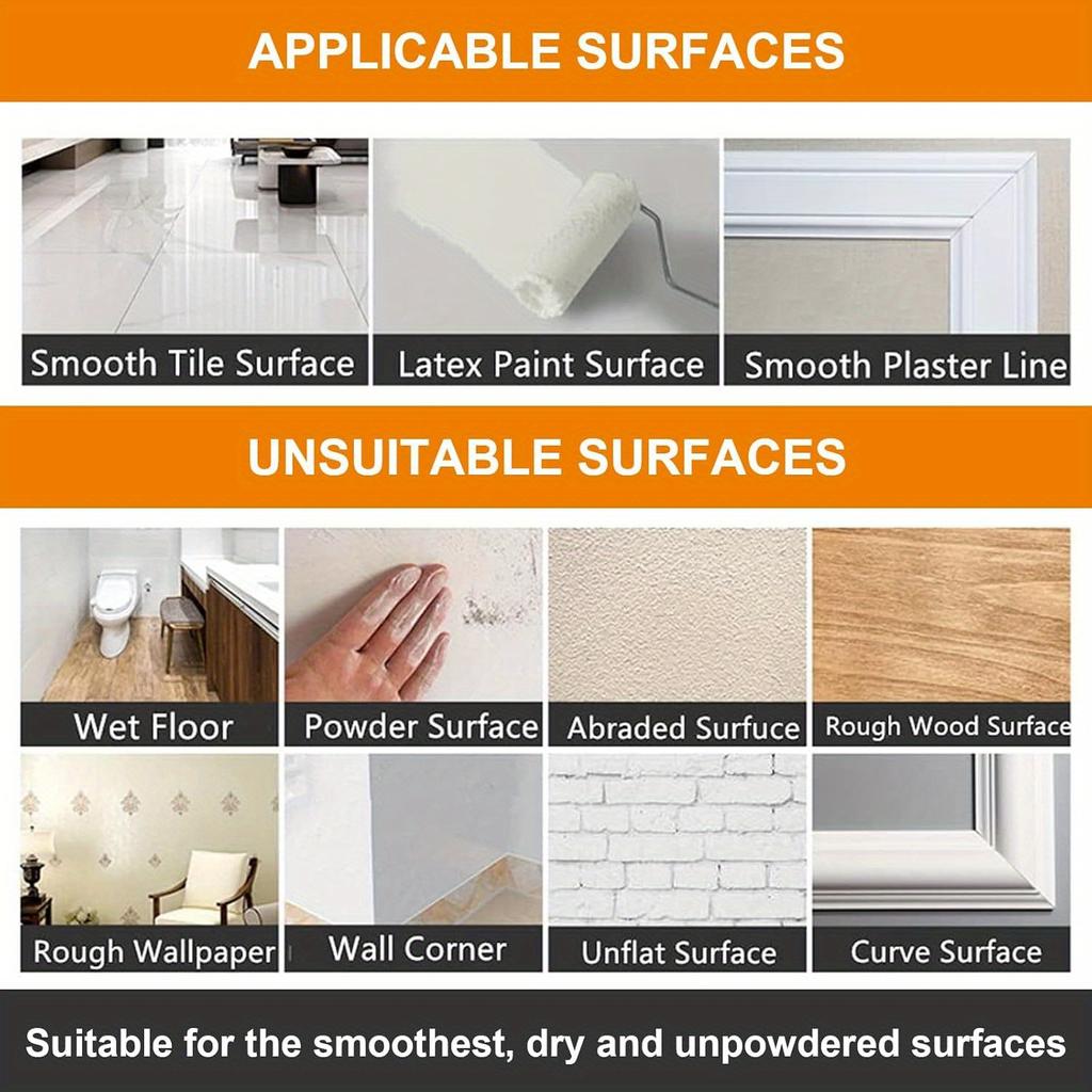 4 Rolls Silvery Metallic Mirror Tape DIY Graphic Art Tape Self-Adhesive Film Decor Tape for Wall Wardrobe Bathroom Decoration Gift Wrapping Crafts