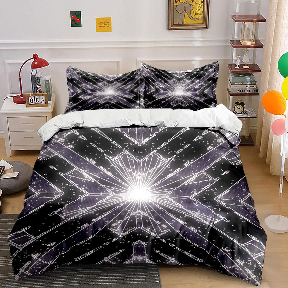 Radiant Starburst Symphony Bedding sets Duvet covers Pillowcases(1* Duvet Cover 2* Pillowcases without duvet insert)