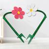 Dancing Flower Lawn Sprinkler Ground Insert Crazy Daisy Sprinkler Funny 360-Degree Rotating Sun Flower Garden Sprinkler for Yard Watering Dogs