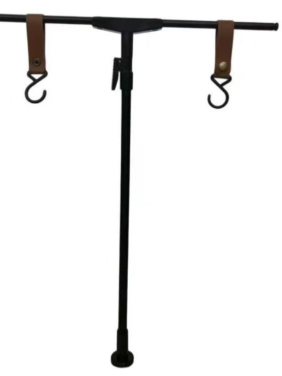 Retractable Portable Outdoor Camping Lamp Stand and Table