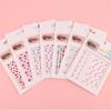 DIY Cross-Border Face, Eye, Brow, and Nail Decor Stickers with Pearls and Diamonds