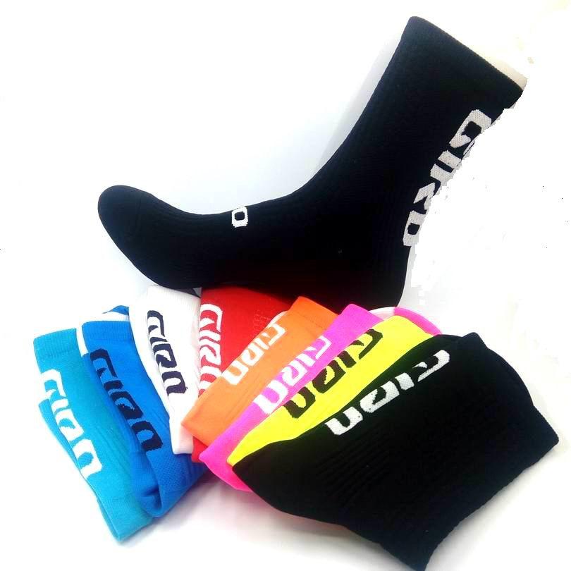 Unisex Outdoor Sports High Tube Cycling, Basketball, Running, and Hiking Socks - Breathable and Sweat-Absorbent.