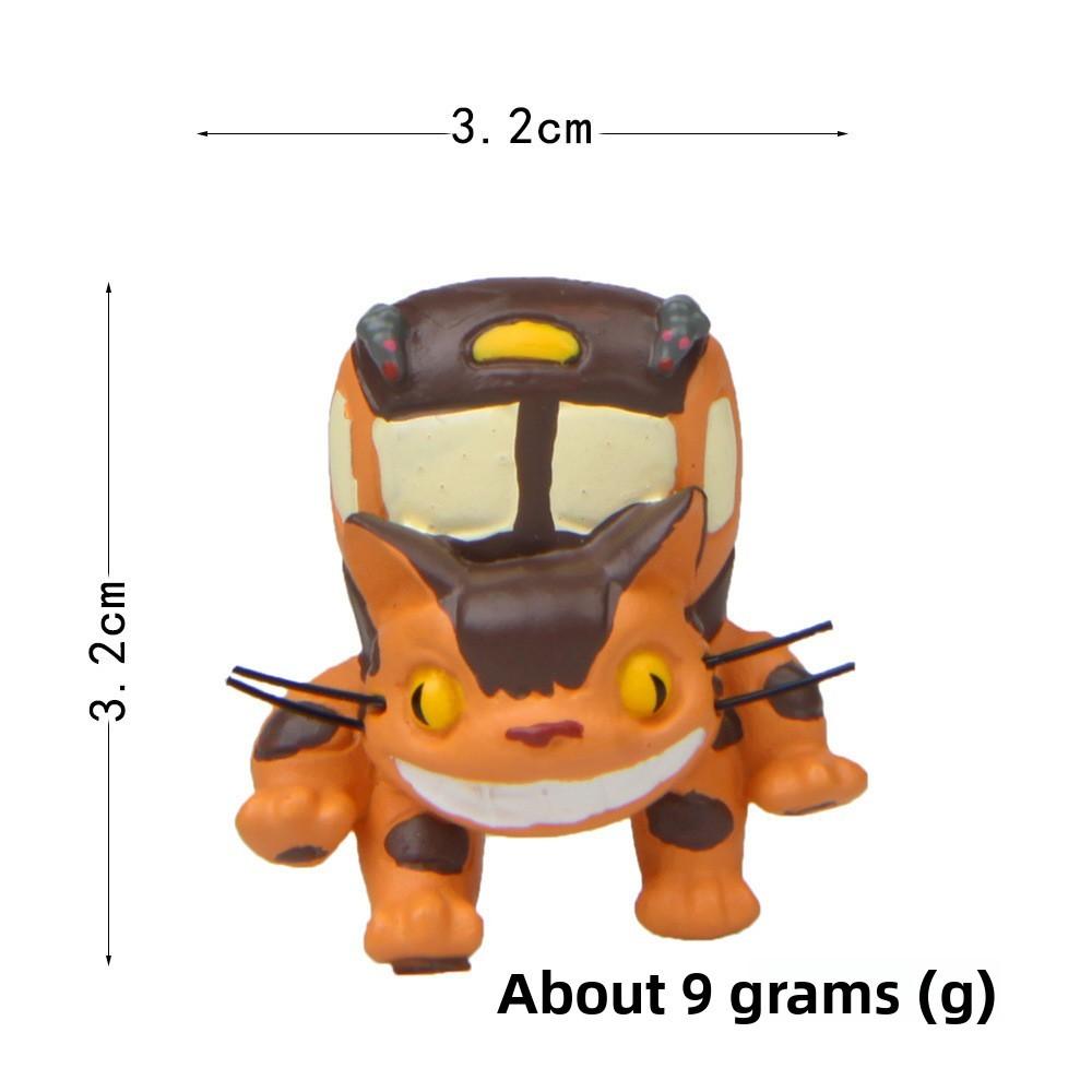 Cute Totoro Cat Bus Coal Ball Elf Mini Magnetic Refrigerator Decor Accessories For Gift And Decor