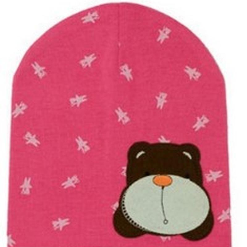 Animal Print Caps for Boys Children Baby Hat Cotton Warm Baby Beanie Elastic Cartoon Boys Hat Newborn Baby Accessories