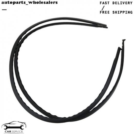 Fits 2009 2010 2011 2012 2013 2014 Roof Molding Trim Left and Right Side Black