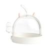Hamster Carry Cage Small Devil Shape Transparent Rotatable Door Chinchilla Guinea Pig Small Animal
