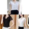 Summer Slim Fit T Shirt With Lace Paneling Polyester Fabric For Office Wear For Women